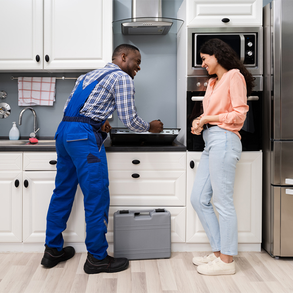 can you provide an estimate for cooktop repair before beginning any work in Whitesville West Virginia